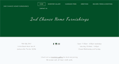 Desktop Screenshot of 2ndchancehomefurnishings.com